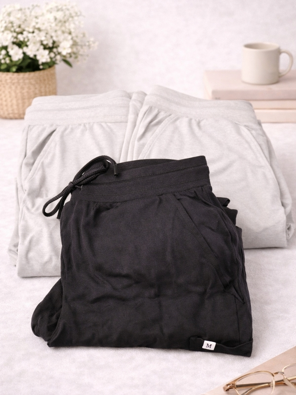 Frank And Oak Joggers Bundle S 3 Pair Grey Black NWOT Womens